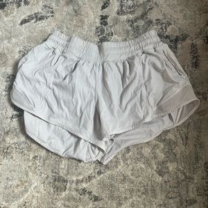 White lululemon size 6 shorts